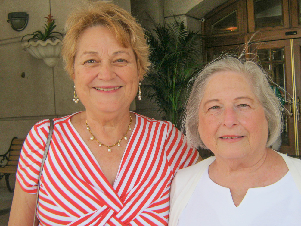 Janet Kilgard and Charlene Altschul '58