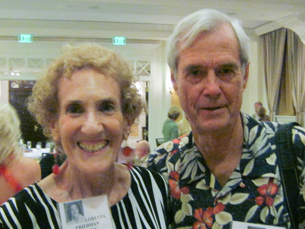 Loretta Friedman and Wayne Peck '58