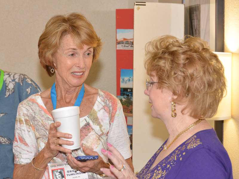 Friday, Sue Skelton and Lynn McLeod