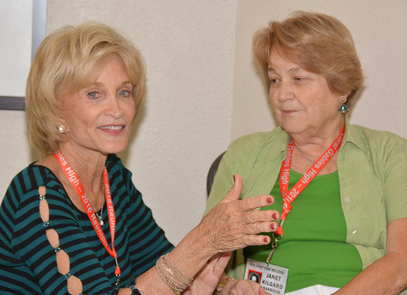 Barbara Nichols and Janet Kilgard, Friday